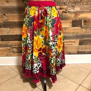 Jackpot Brand Skirt Free Size Floral Print